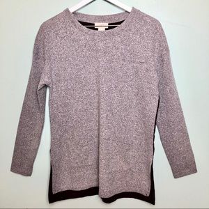 Loft Mixed Media Tunic / Shirt
